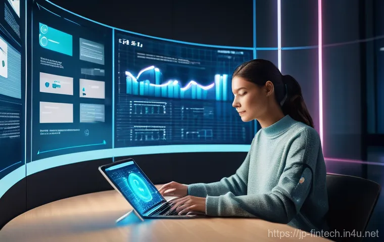 디지털 자산 투자 기술 - **Prompt 1: Institutional Confidence in Digital Assets**
    A group of diverse, professionally dres...