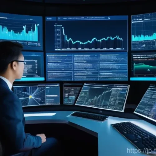 AI 기반 포트폴리오 최적화 - **Prompt: "A futuristic, clean, and brightly lit control room. In the center, a highly advanced, sle...